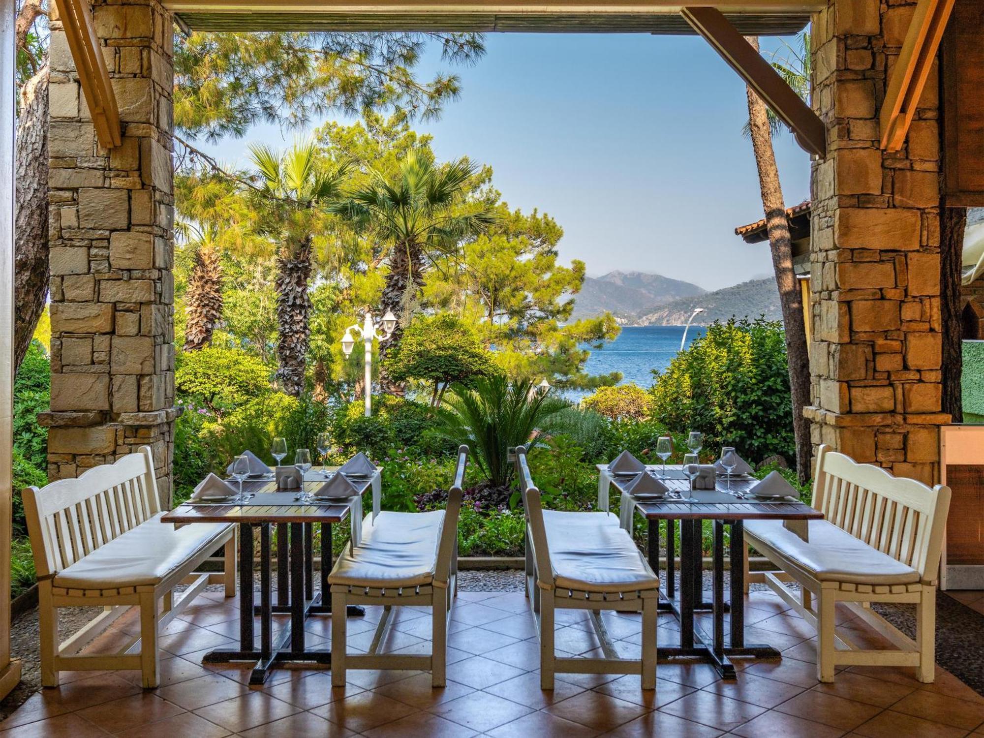 Labranda Mares Marmaris Hotel Exterior foto Restaurant
