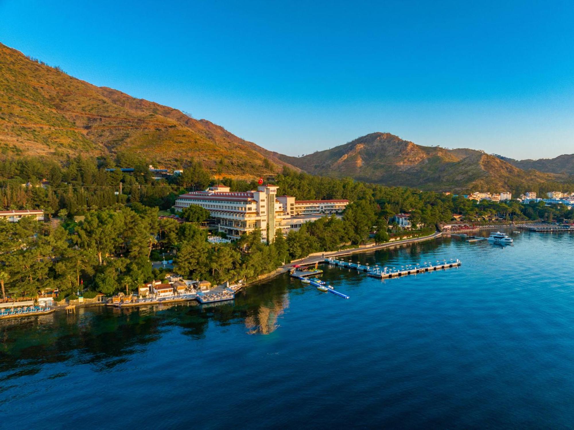 Labranda Mares Marmaris Hotel Exterior foto Aerial view of the resort