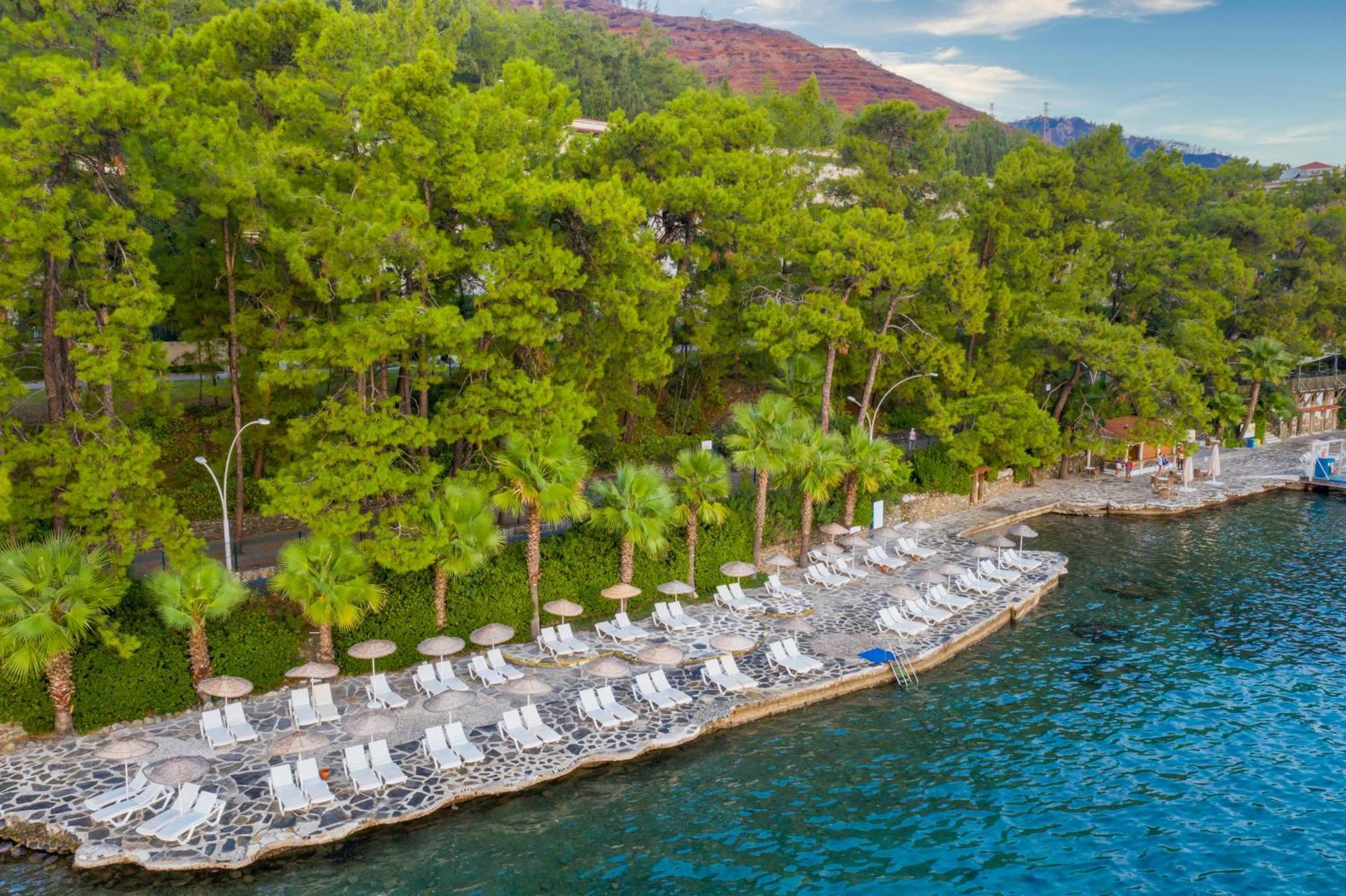 Labranda Mares Marmaris Hotel Exterior foto The beach of Nikiti