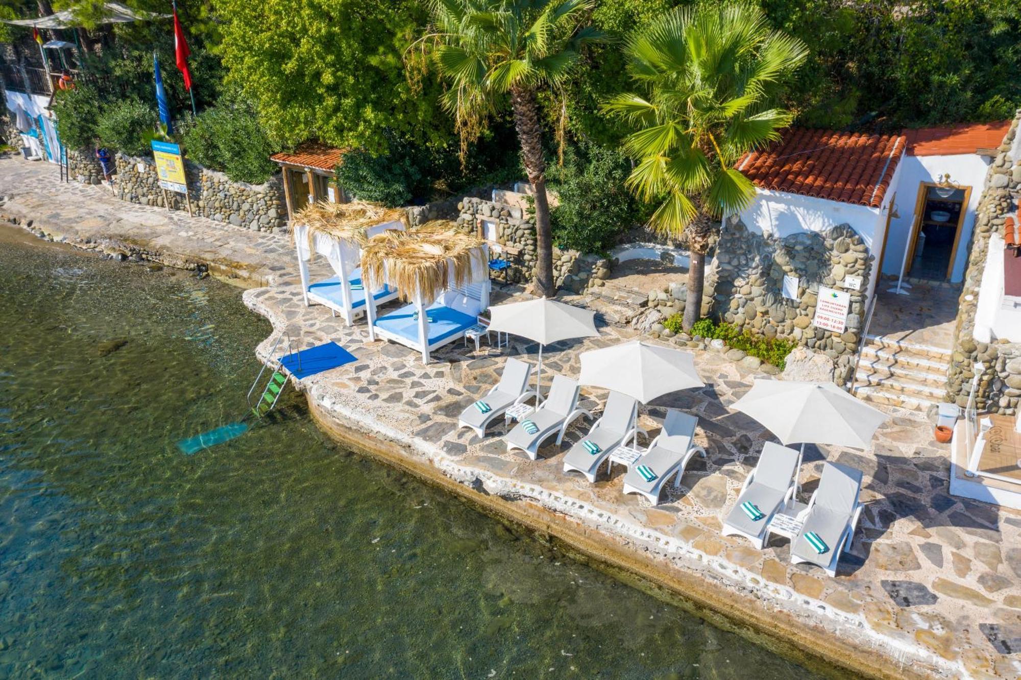 Labranda Mares Marmaris Hotel Exterior foto Beach in the resort